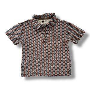 Tea Collection | Geometric Print Polo (4)